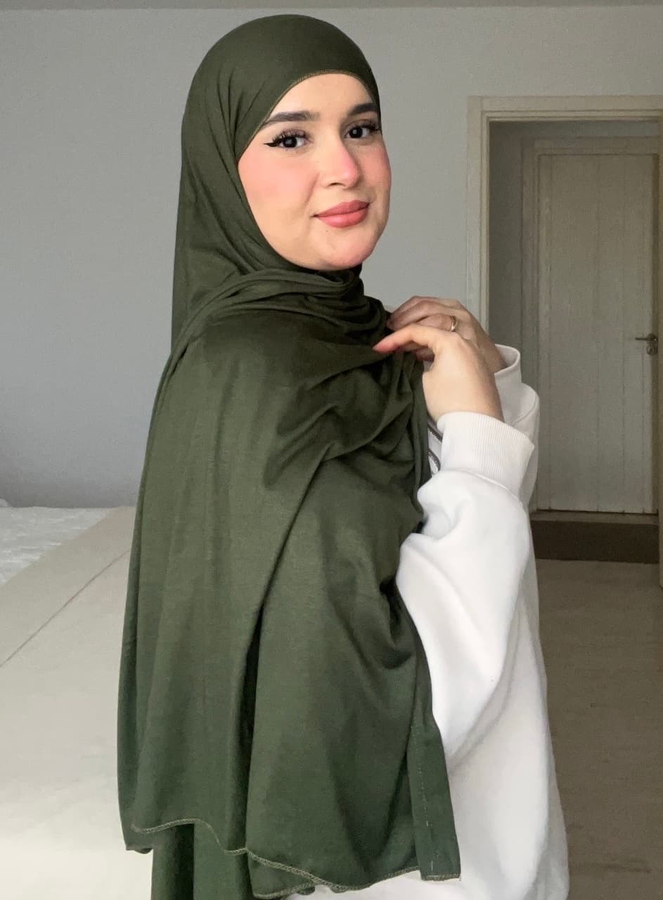 Hijab Jersey Olive