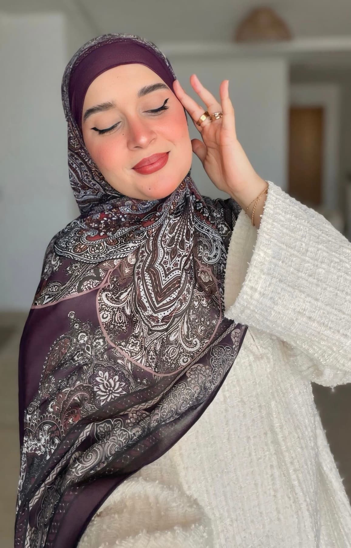 Hijab Imprimé Dunya