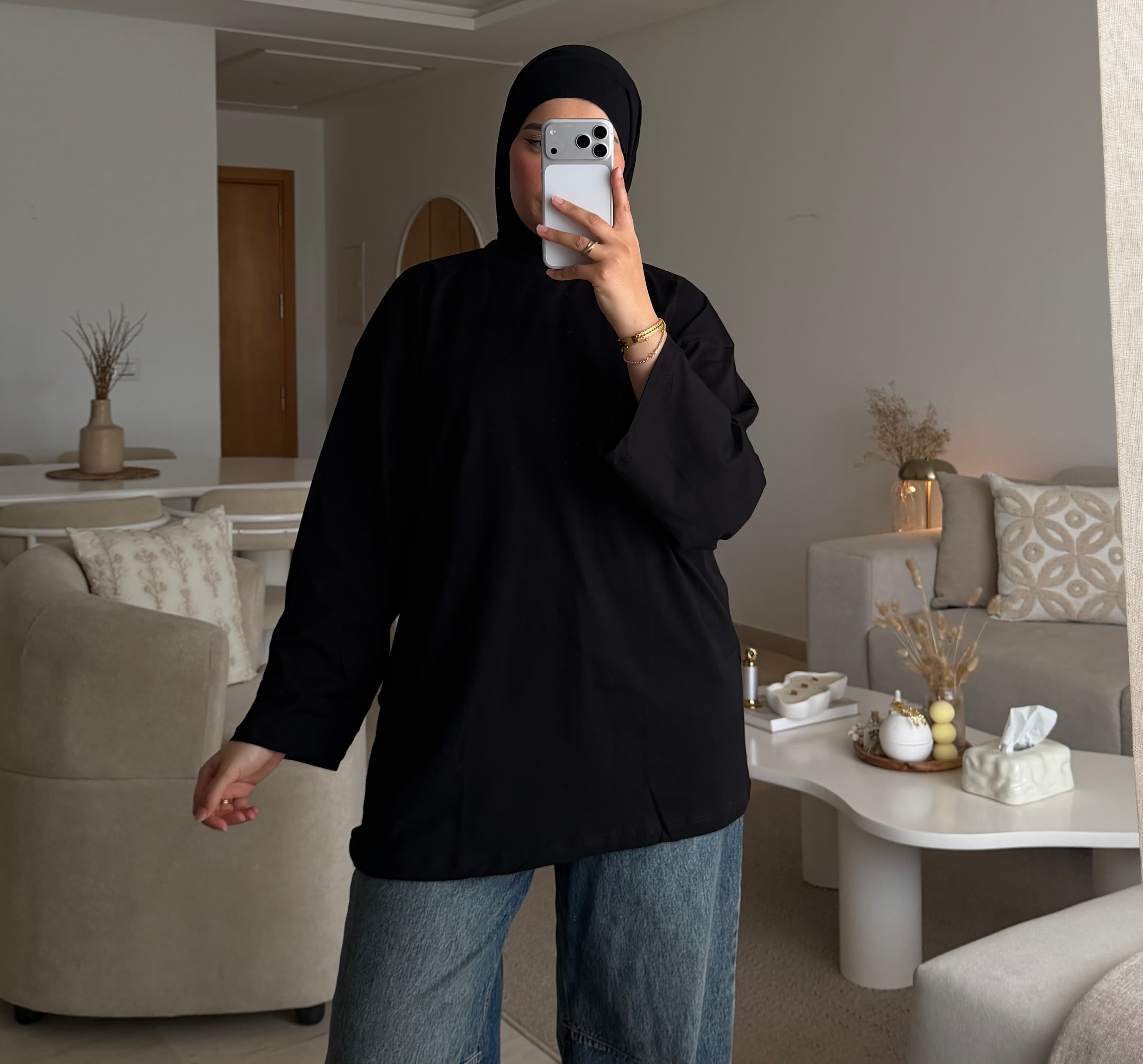 Pull Oversized Noir