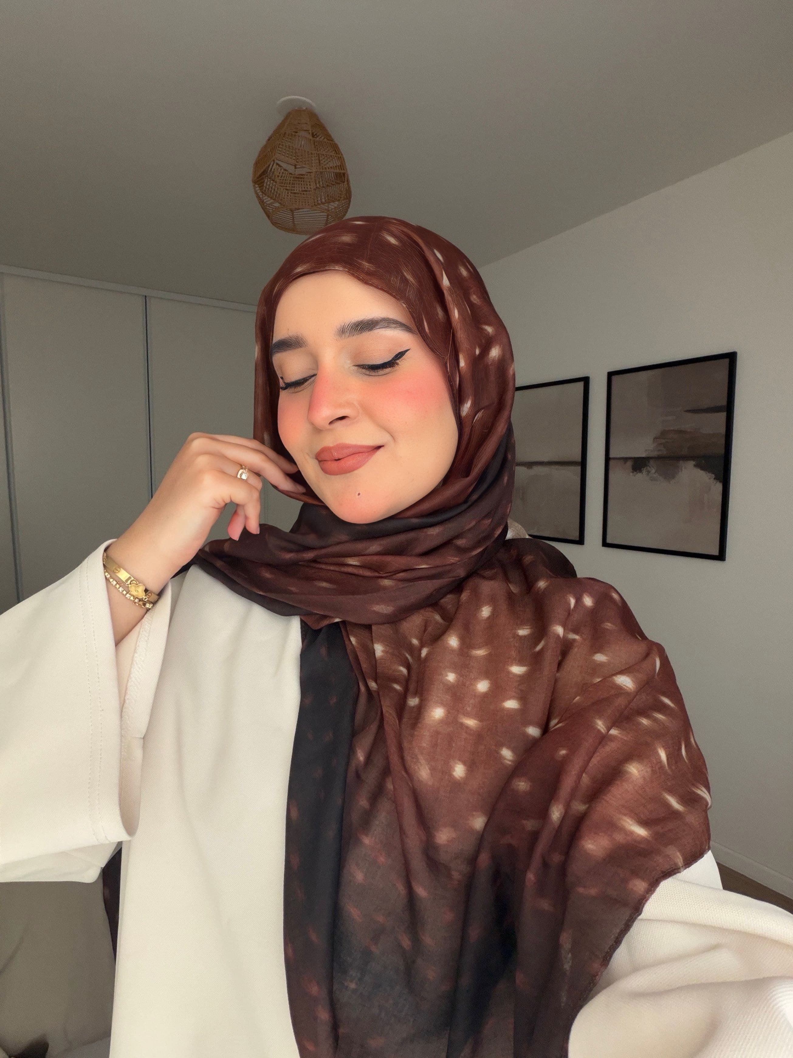 Hijab Imprimé Gazelle